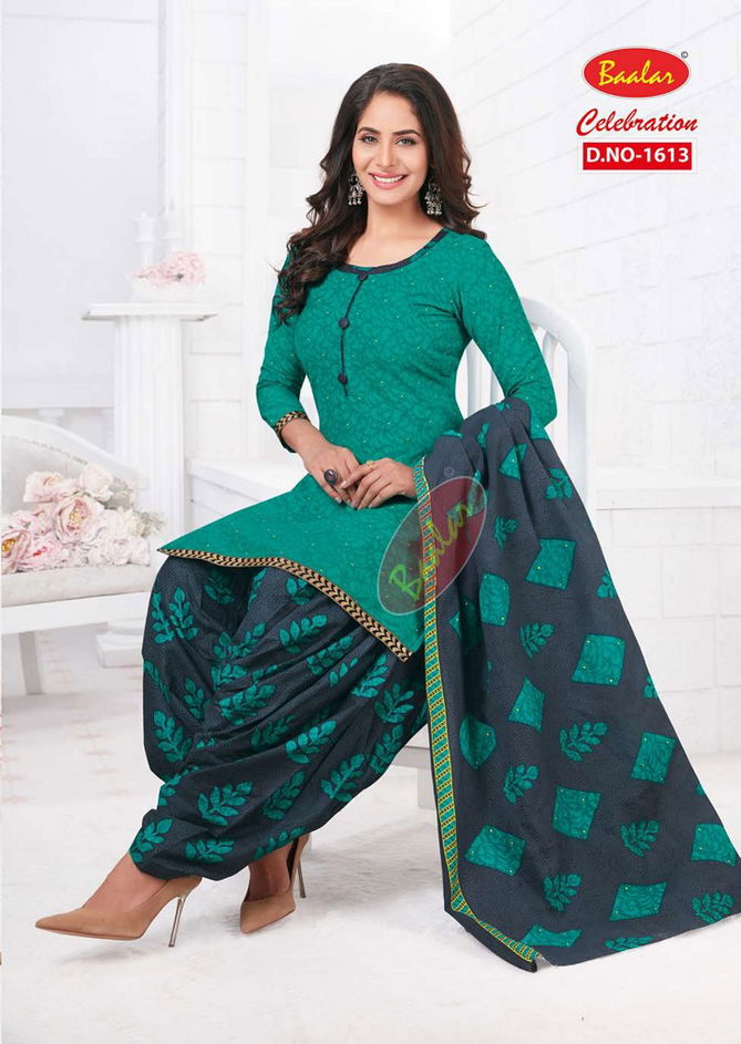 Baalar Celebration Patiala Special Vol 16 Regular Wear Wholesale Printed Cotton Dress Material